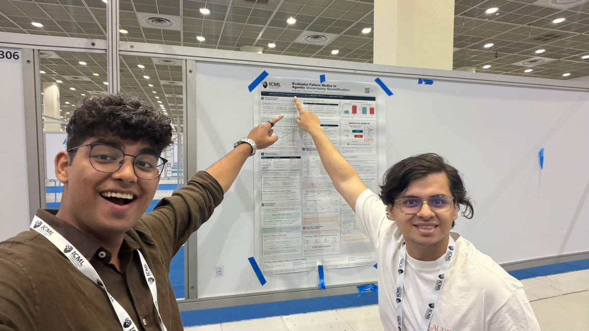 SureshRaghu07's tweet photo. That wraps up my time at #icml2026! 

Thank you to everyone who stopped by my posters for a chat and I had a great time. This was my first time presenting my work at a conference, and getting to do that in South Korea made the whole experience even more special.

The workshop talks were also really enjoyable and easy to follow. I especially liked a lot of the talks at FAGEN and Agents in the Wild.

A big thank you as well to all the professors and researchers who spared a few minutes to hear me out and share their thoughts.

I’ll definitely miss 🇰🇷 but I’ll be back and hopefully next time with more than two days of free time for sightseeing 😭

Until next time!