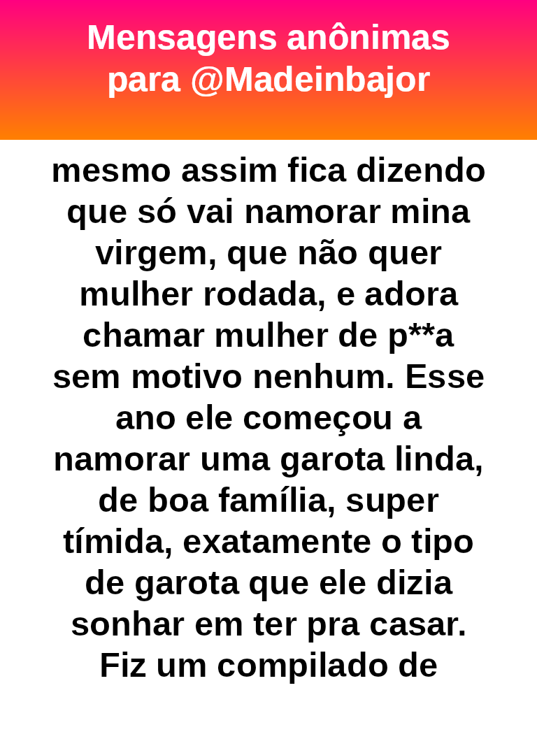 madeinbajor's tweet photo. Uma boa irmã.  #bajo42966 https://t.co/YnvW41mes2