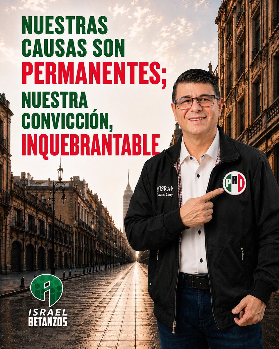 BetanzosOficial's tweet photo. Excelente inicio de semana.

En el PRI entendemos que los verdaderos valores, la justicia social, la defensa de las instituciones y las causas de la gente son compromisos de vida.
#ValoresPriistas #ConvicciónYLealtad #PRICDMX #IsraelBetanzos https://t.co/Z8gykDg00q
