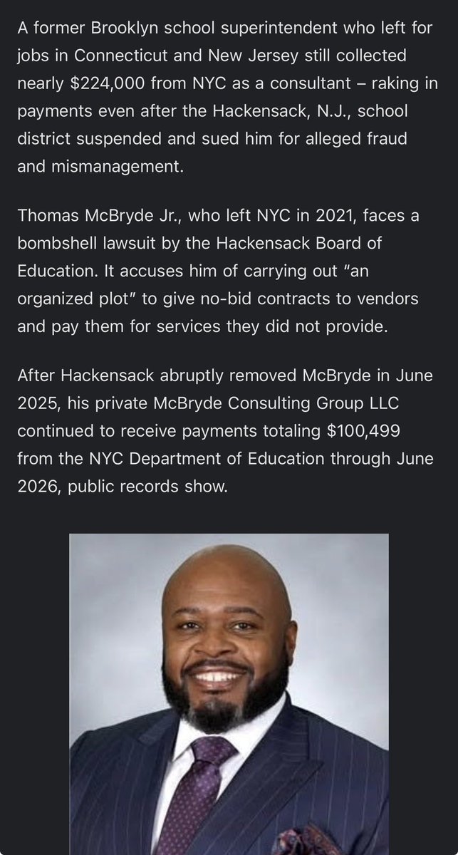 JohnDMacari's tweet photo. If NYC schools is too incompetent to even put 600 contracts into a digital file and share with city council there is no way they are properly managing these contracts. 

Taxpayers deserve to know that the 13 Billion dollars they are spending on Contracts for NYC Schools are actually necessary and the schools are receiving what they are paying for. 

A criminal forensic audit of these contracts should have been started years ago. 

Read @SusanBEdelman latest article.

@SpeakerMenin