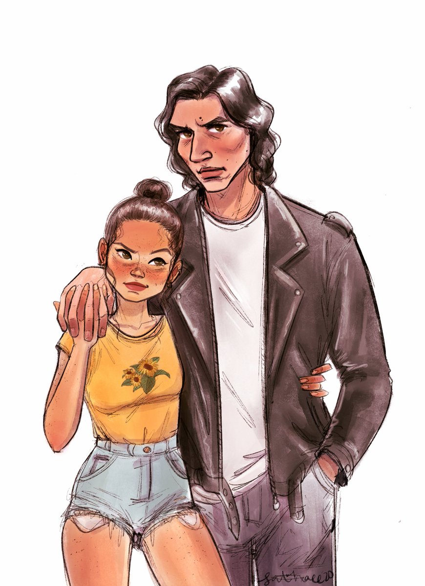 buriedbloom's tweet photo. 4th update of my traditional reylo modern au 🙂‍↕️ (ditched the leather jacket bc it's too hot)
2026-2023-2020-2017 https://t.co/LhsD0QoAFG