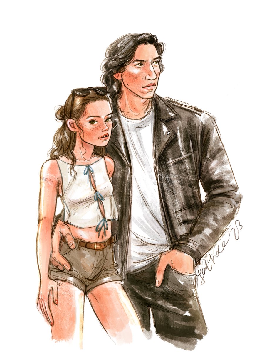 buriedbloom's tweet photo. 4th update of my traditional reylo modern au 🙂‍↕️ (ditched the leather jacket bc it's too hot)
2026-2023-2020-2017 https://t.co/LhsD0QoAFG