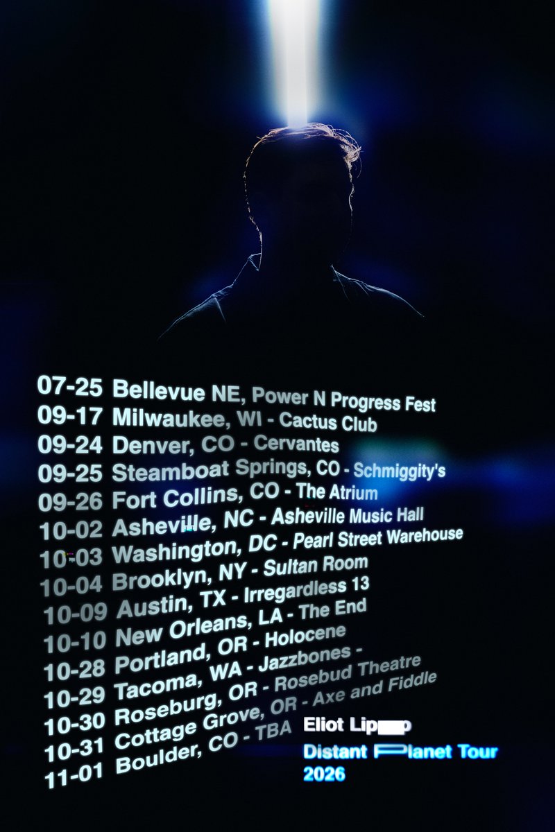 eliotlipp's tweet photo. 👁️ New Lipp record and tour! 🛸 https://t.co/Qv1I14BkQ8