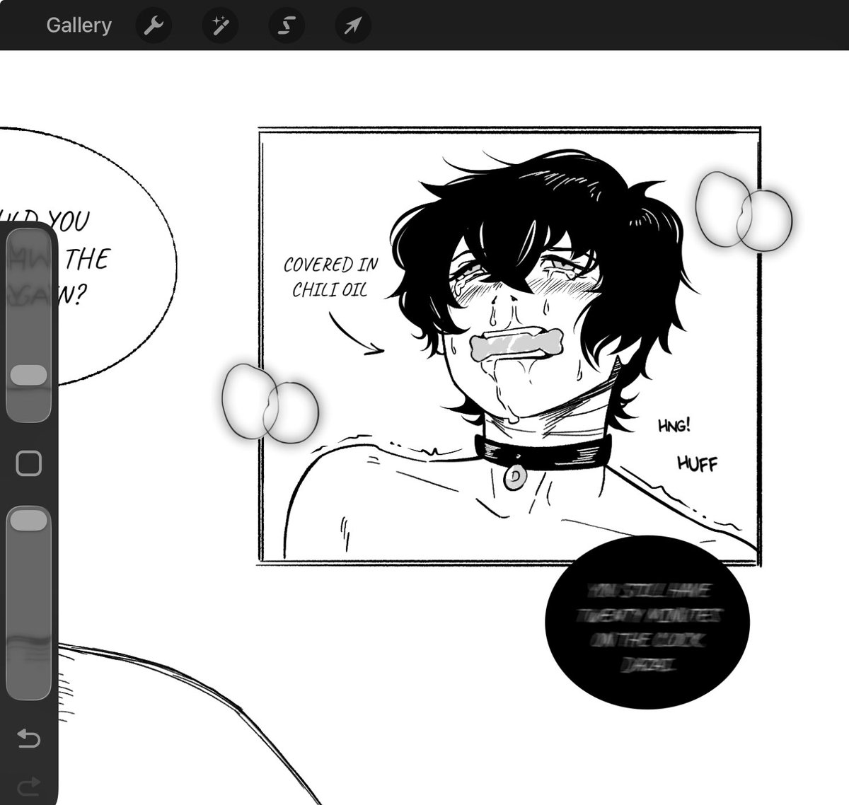 thebloodysadist's tweet photo. GIVE UR DOG A CHILI BONE. IMPORTANT TRAINING METHOD. 
#WIP #bsd #dazaiosamu #BungouStrayDogs https://t.co/elZ0cvq1wd