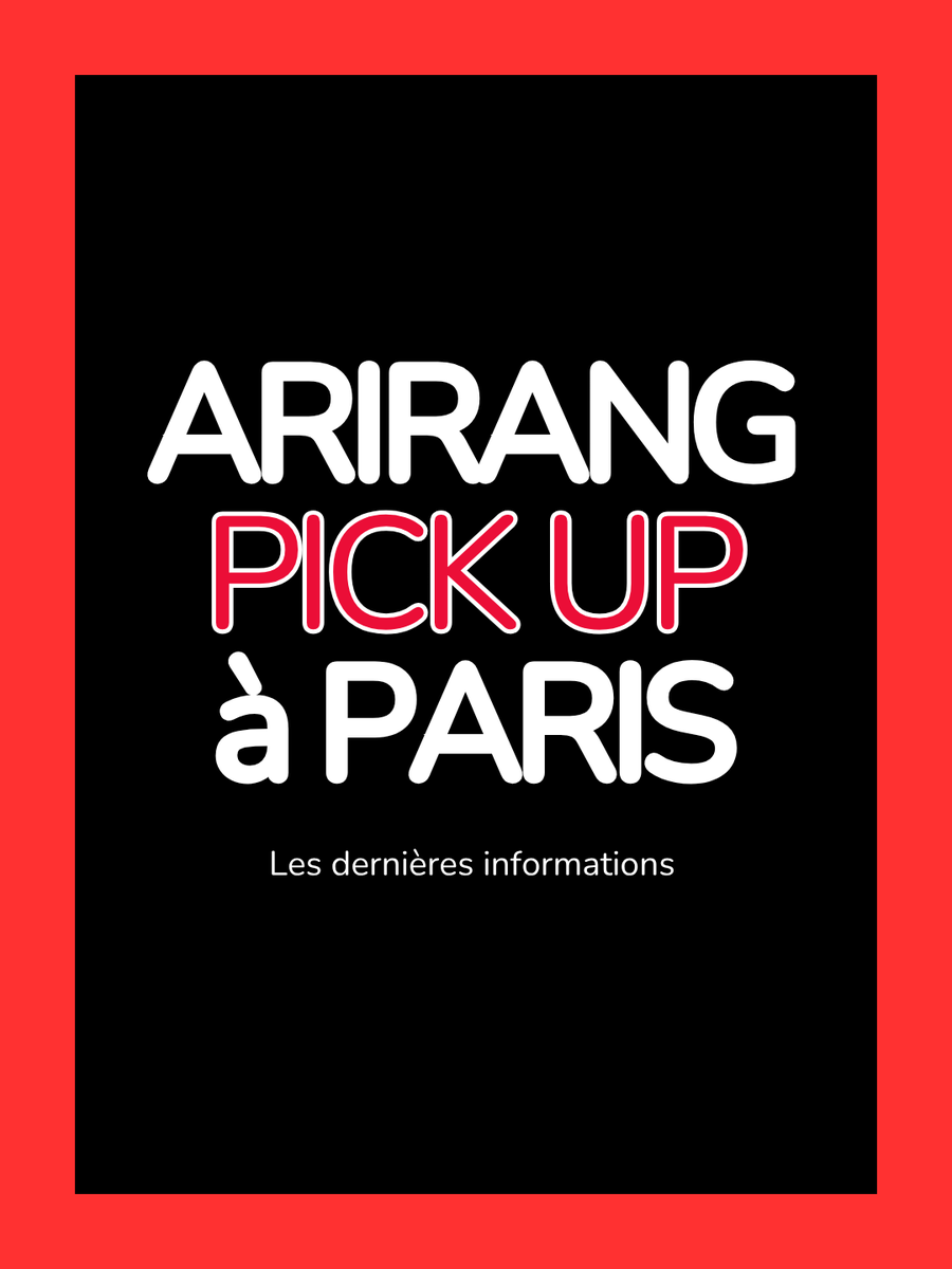 BTS_French_Alex's tweet photo. Pick Up BTS ARIRANG à Paris https://t.co/kKmn2Mi9OQ