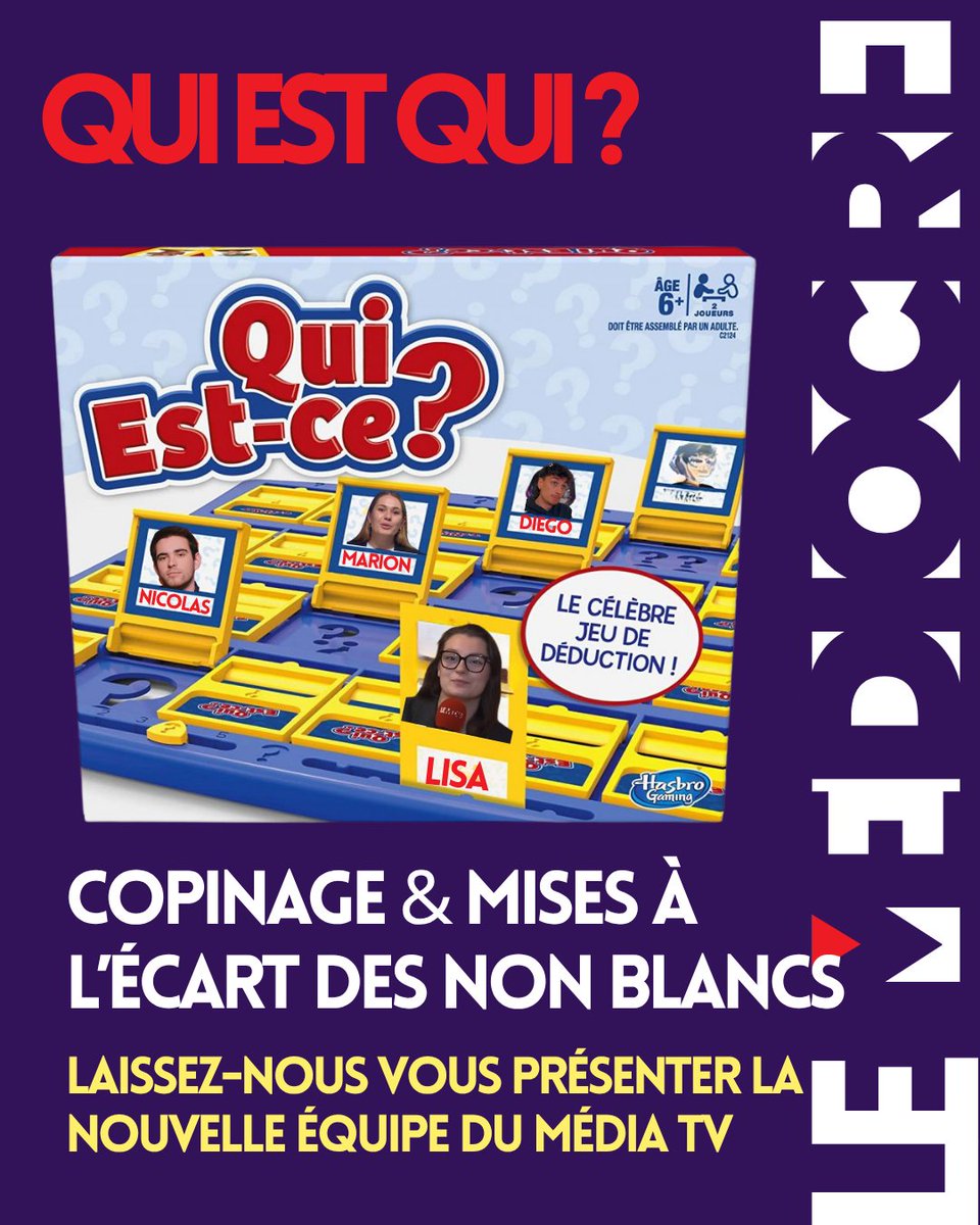 sauvonslemedia's tweet photo. Favoritisme, népotisme, clanisme, harcèlement et racisme au @LeMediaTV : on vous explique tout! 

La suite sur notre compte Instagram et pensez à abonner👇: https://t.co/RP0QNGRbTD https://t.co/XEBZRZ3LRe