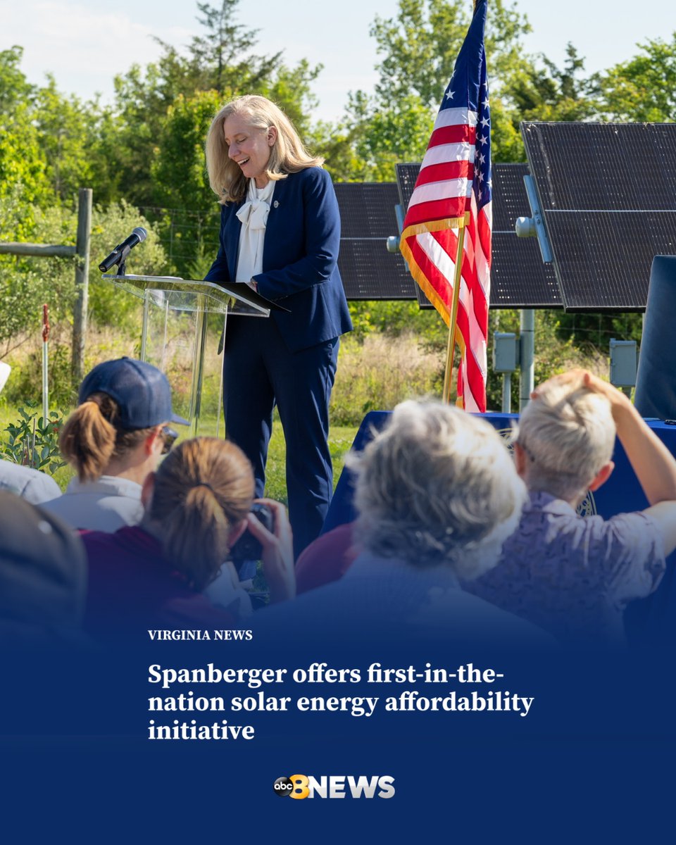 Governor Abigail Spanberger tweet media