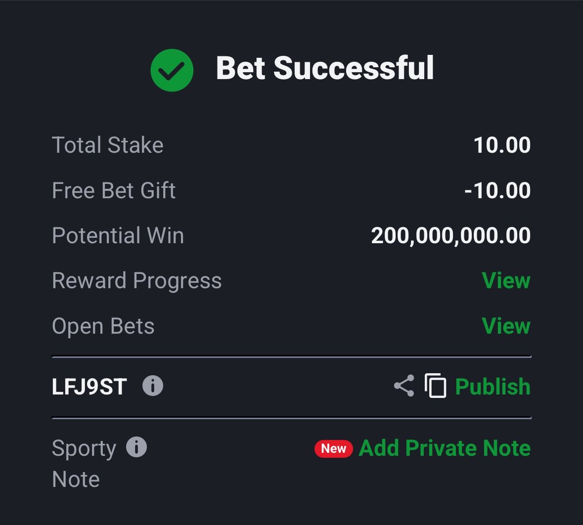 Bigoddecious's tweet photo. LFJ9ST
DO YOUR +/-
3.9M ODDS, Goodluck family 🍀💚. https://t.co/SBffQ4kNS1