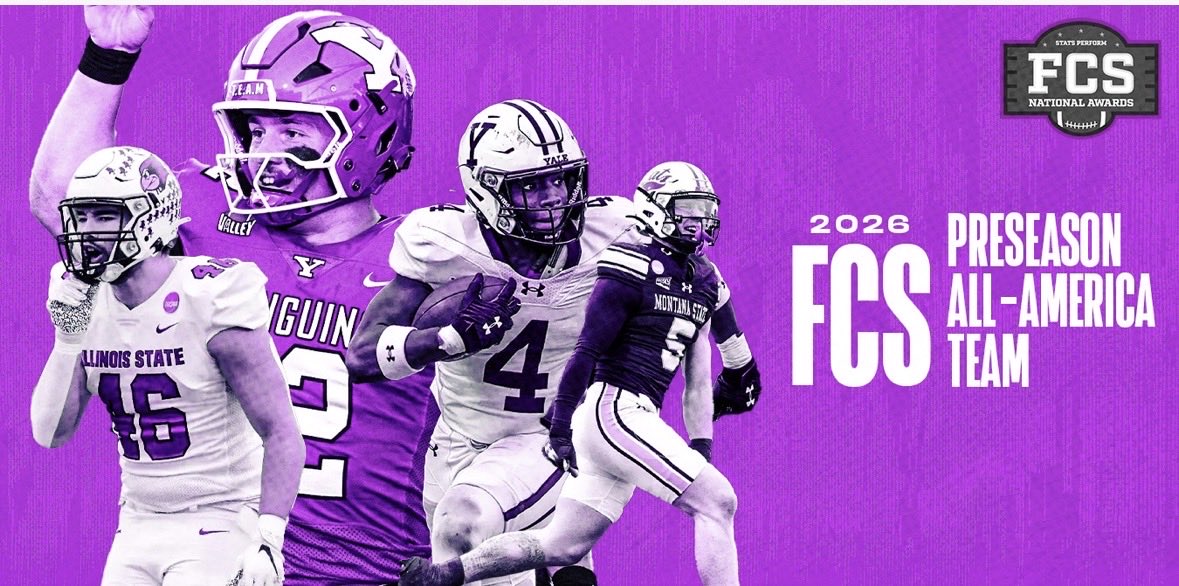 Grateful to be recognized as a Stats Perform Preseason Third-Team