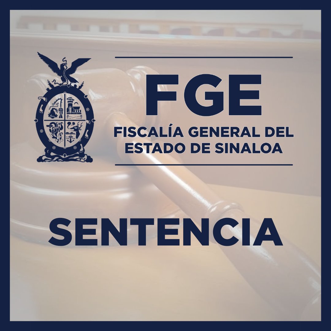 FiscaliaSinaloa's tweet photo. Condenan a Héctor “N” a 5 años de prisión por robo calificado

➡ https://t.co/3hNv26OTLK https://t.co/t3SFL1cAwQ