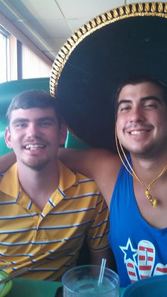 EllenFitzgeral1's tweet photo. My two boys 12 years ago celebrating Eric’s birthday on July 5th https://t.co/3SepNYuTaJ