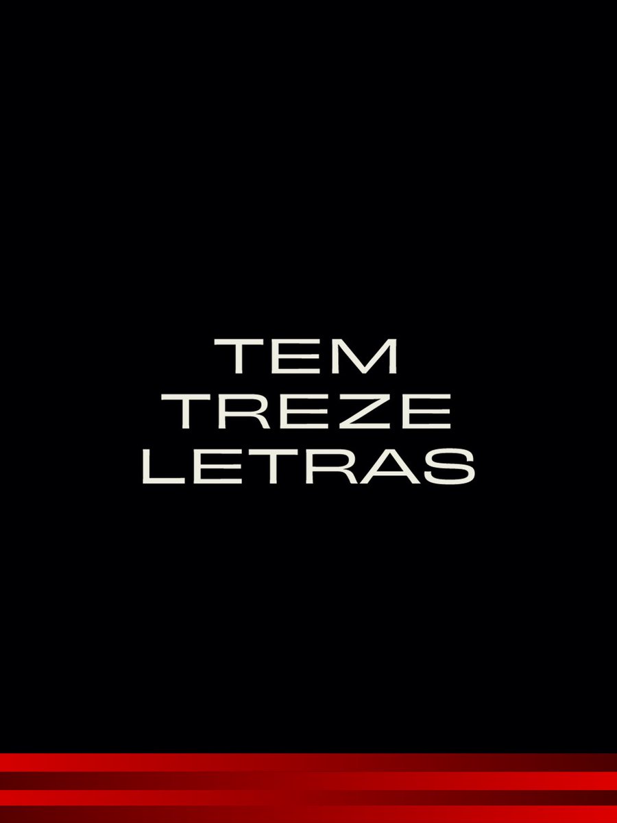 Flamengo's tweet photo. “Se liga, torcida!” também tem 13 letras. Logo menos, aqui nas redes do Mengão! 👀 https://t.co/vvnKVeddZm