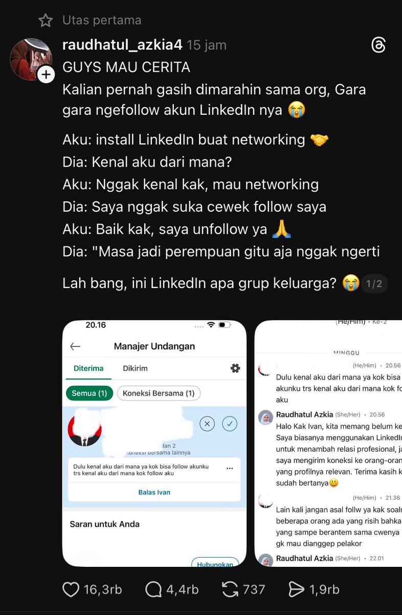 hrdgenz's tweet photo. INI LUCU BANGET WKWKWKWKWKWK https://t.co/qDwib7JRUM