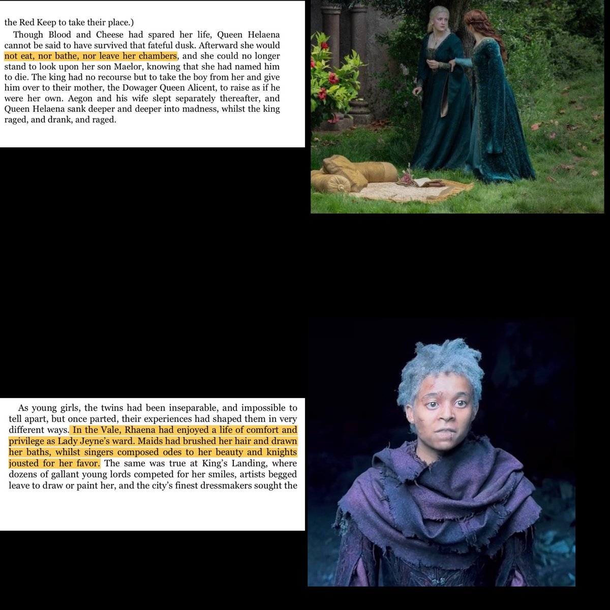 dany starlight ♛ hotd spoilers tweet media