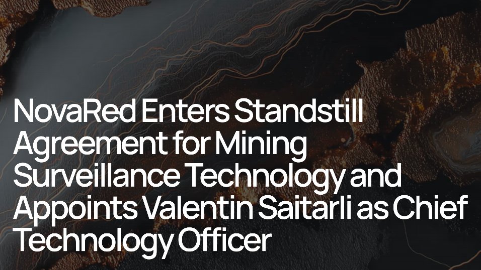stankylee18's tweet photo. Thirty days sounds small until you understand what NovaRed is actually evaluating

EyeX’s current software can read cameras, drones and physical sites 
Its R&D portfolio pushes the vision into autonomous machines

GroundUnit-1 is a protected-IP autonomous dozer concept with a 350V electric powertrain, computer-vision guidance and adjustable 1.25–1.85 metre tracks

Albatross adds maritime reconnaissance with 360-degree vision

TugBot proposes groups of 4–5 robotic units working together

These remain concepts and R&D directions, but the long-term architecture is obvious:

AI becomes the brain
Computer vision becomes the eyes
Autonomous robotics becomes the hands

The world may need $500B–$600B in new mining investment by 2040 
That capital will demand safer operations, better monitoring and more efficient machines

I kept following the chain, and that is why $NRED / $NREDF looks bigger than one copper cycle to me

BUY THE DIP

I found it interesting, you make the call