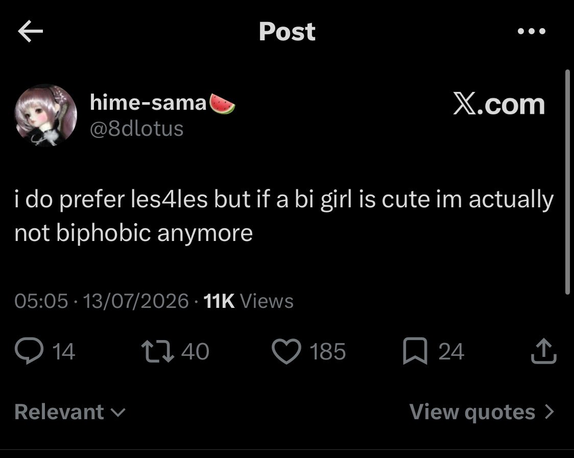 thee evil bisexual tweet media