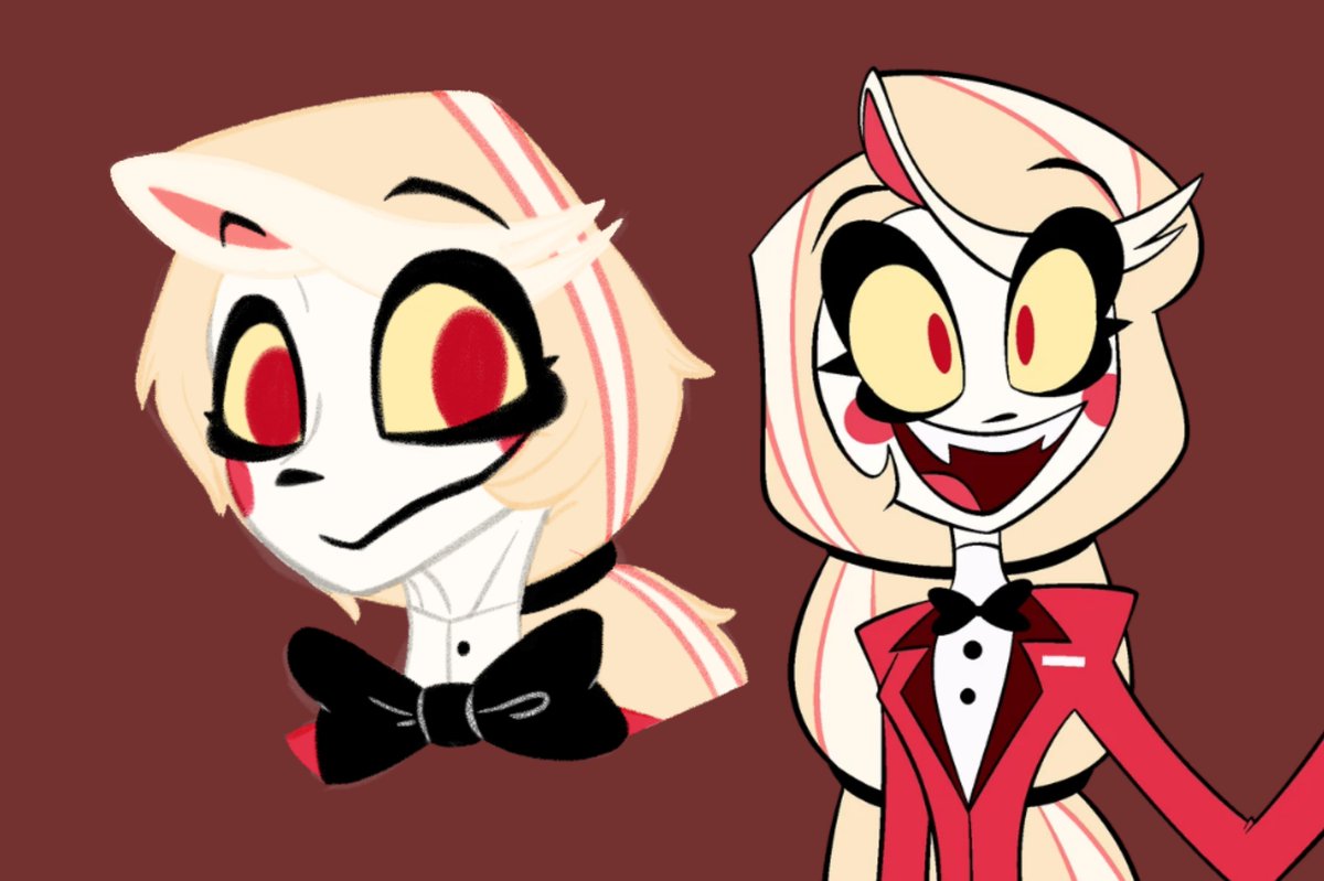 RittoPicpin's tweet photo. I wanted to try the opposite with charlie, drawing a character from the actual show with my style, sorry for the messy lineart, i was in the bus while drawing her, i dont get to do many humanoid characters. https://t.co/uNltPCDO7C
