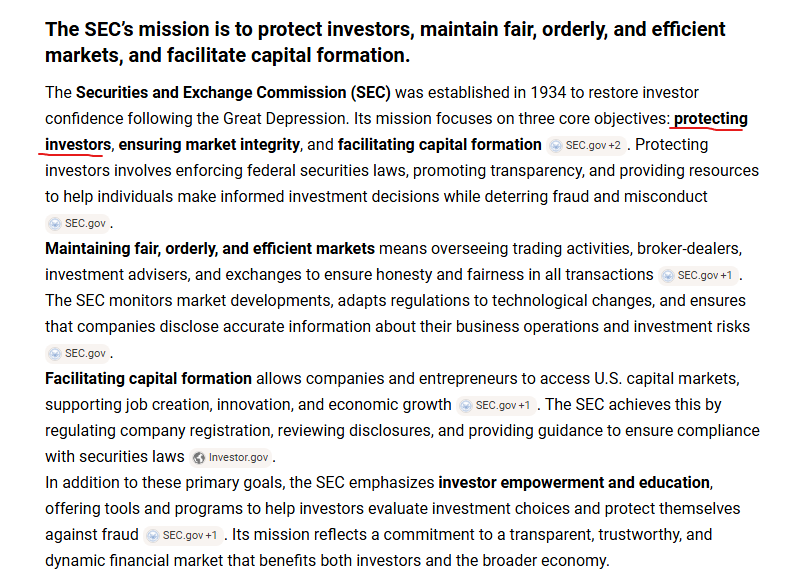 FlyEaglesFly529's tweet photo. NextBridge has asked to meet with the SEC 6x now regarding the $MMTLP U3 halt and subsequent issues its caused to their company
The SEC is literally failing at every part of their "mission statement"
They won't even meet with investors or co's.
Pure regulatory capture https://t.co/s0yaJmm3jg