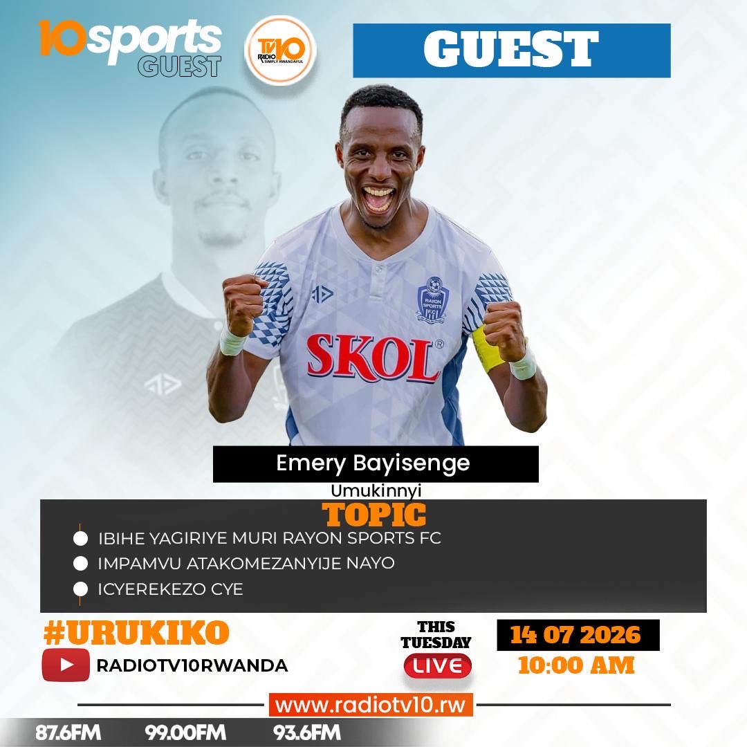 ephremkay's tweet photo. Tuganire na Emery Bayisenge 

urifuza kumubaza iki? 

Ni ejo kuwa kabiri

Duhurire muri #10Sports https://t.co/eRxPHCP2Dh