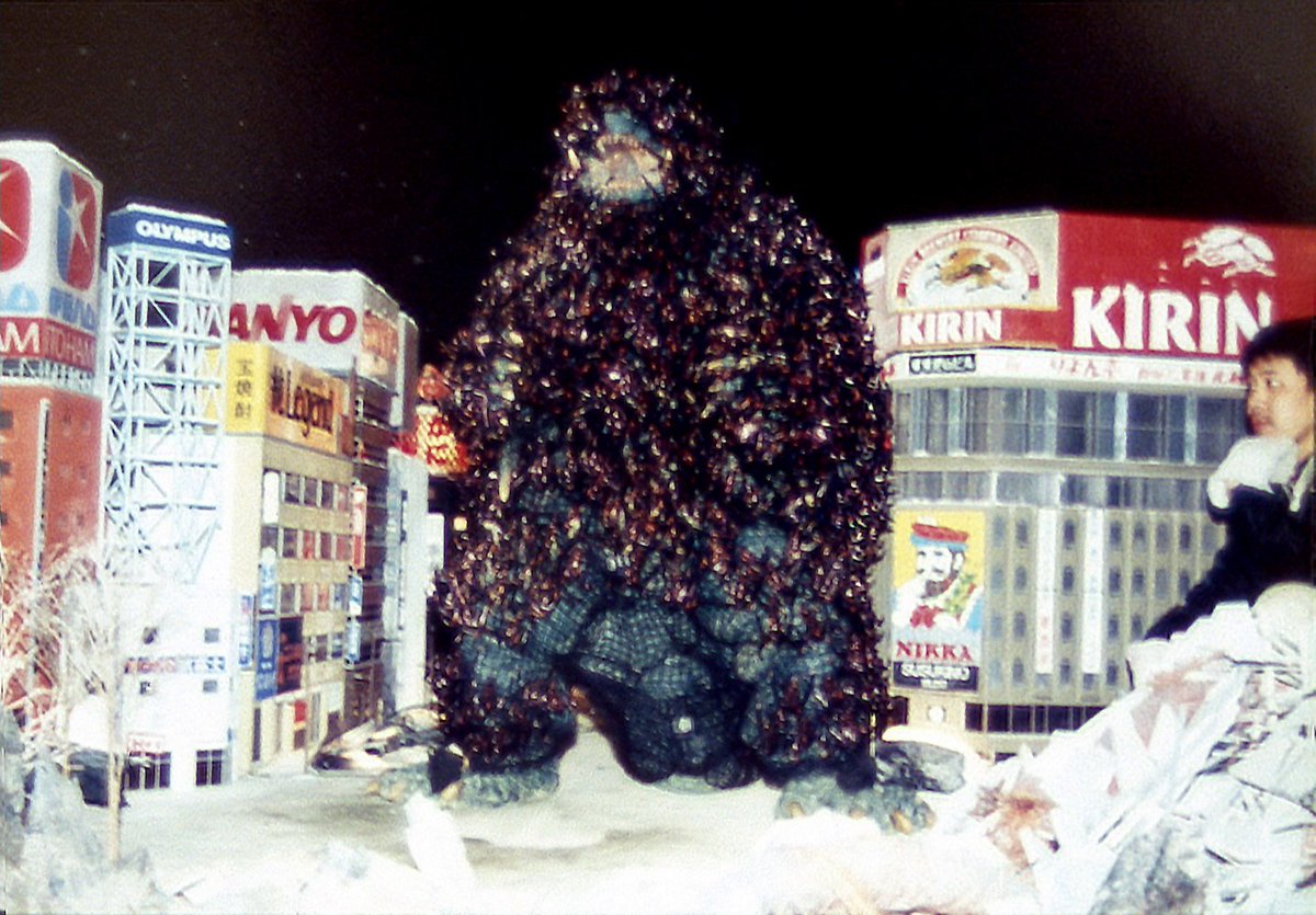 4k_Kaijueiga's tweet photo. Production Photos From Gamera 2: Attack of Legion (1996) https://t.co/zPt8tmSo7l