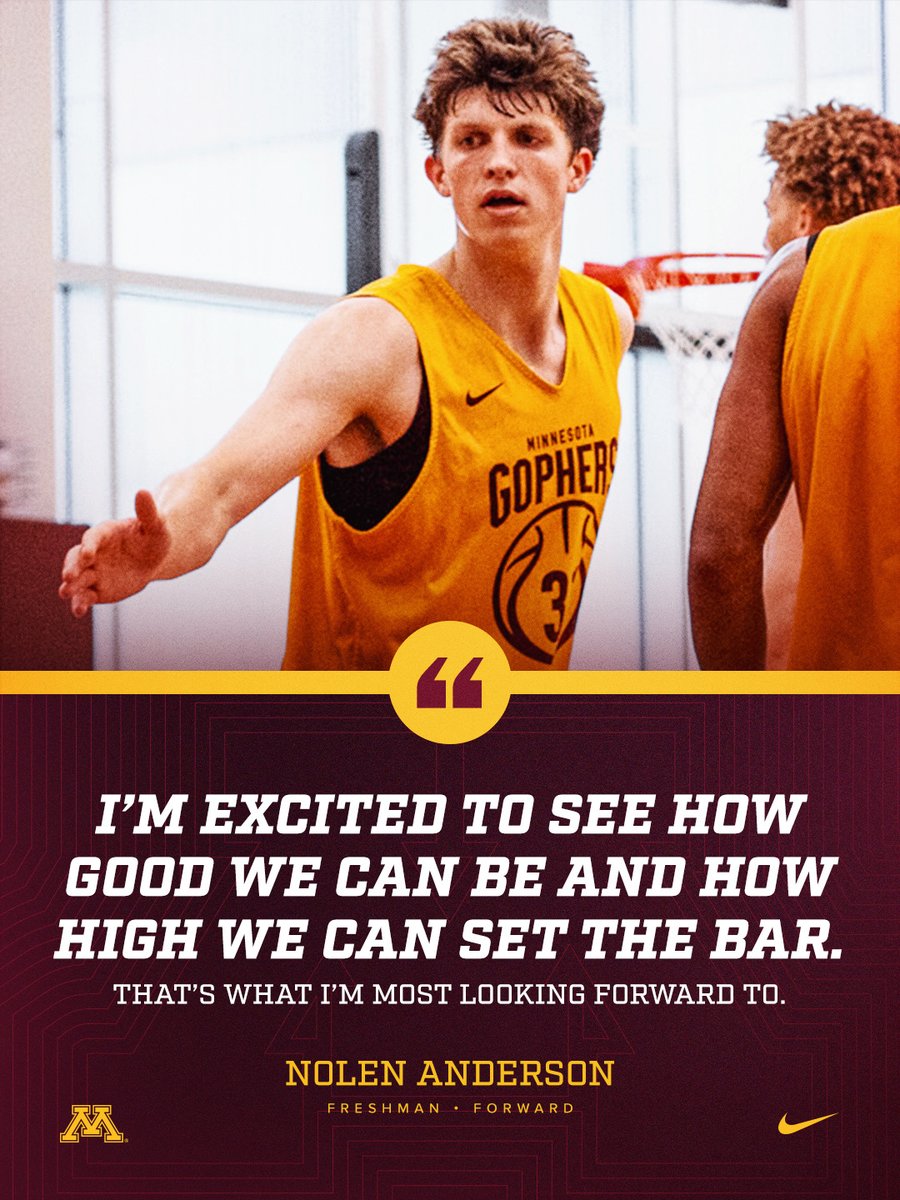GopherMBB's tweet photo. Get to Know, Nolen Anderson 〽️
📰 : https://t.co/gcAzcmsQ82
#TeamTogether https://t.co/HCdKlliYQB