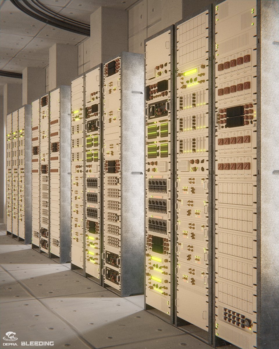 depra_team's tweet photo. Need more data centers?
We have our own unique servers in BLEEDING! 🤖 Check out these detailed concepts from our 3D artist.
And if you want to see more news from the team, join our Discord!
👾 https://t.co/RHufMndIrn

#demomonday #3dart #3d #shooter #gamedev #indiegame #game #boomershooter #indiedev #indie #fps #gaming #bleedinggame