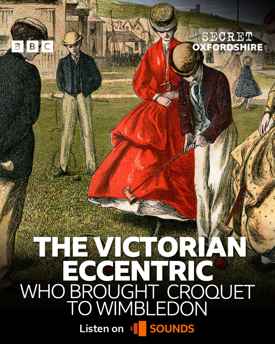BBCOxford's tweet photo. Believe it or not, one man was (indirectly) responsible for the creation of Wimbledon! 🎾
 
It all starts with Victorian croquet at Chastleton House... and ends on the world's most famous tennis courts. Hear the remarkable story on BBC Sounds ⤵️
https://t.co/BAVGmldFaI https://t.co/DfPdnUEiyu