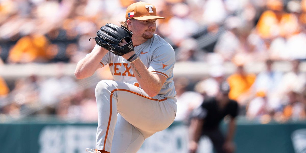 LonghornsWire's tweet photo. Minnesota Twins draft former Longhorns reliever Thomas Burns in 8th rd

📸 Saul Young/News Sentinel, Saul Young/News Sentinel / USA TODAY NETWORK via Imagn Images https://t.co/p9O2z7o4Ml https://t.co/21Y5vvQHP3
