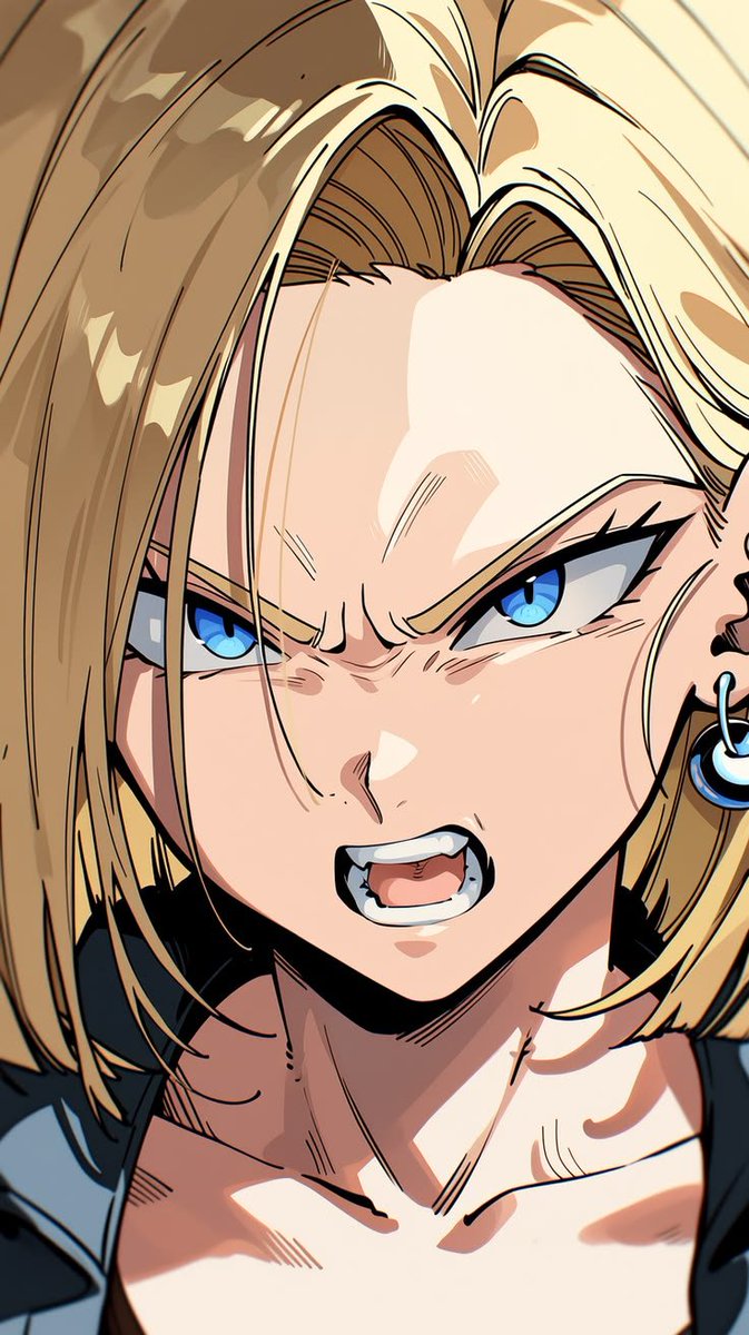 noobwallpaper's tweet photo. Android 18 https://t.co/nWvnExDO3W