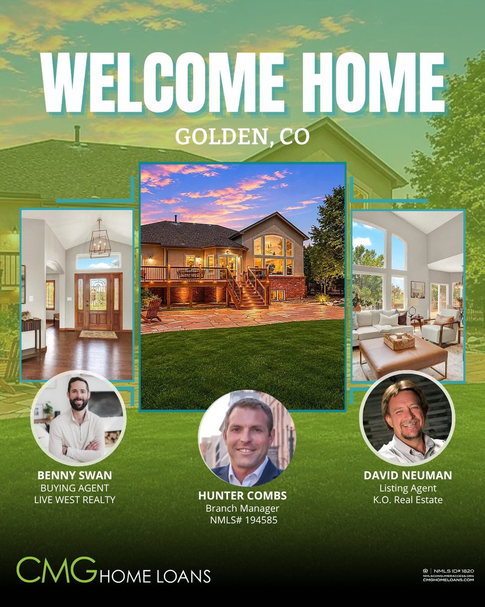 CombsLoans's tweet photo. 🌟 Here’s to New Beginnings! 🏡✨
 
May your new place be the foundation for many years of happiness and treasured memories. 
Thinking about buying a home or need guidance on mortgage options? We’re just a call away!
 
#CMGHomeLoans #HunterCombsLoans #huntercombs https://t.co/IQnydODLgm
