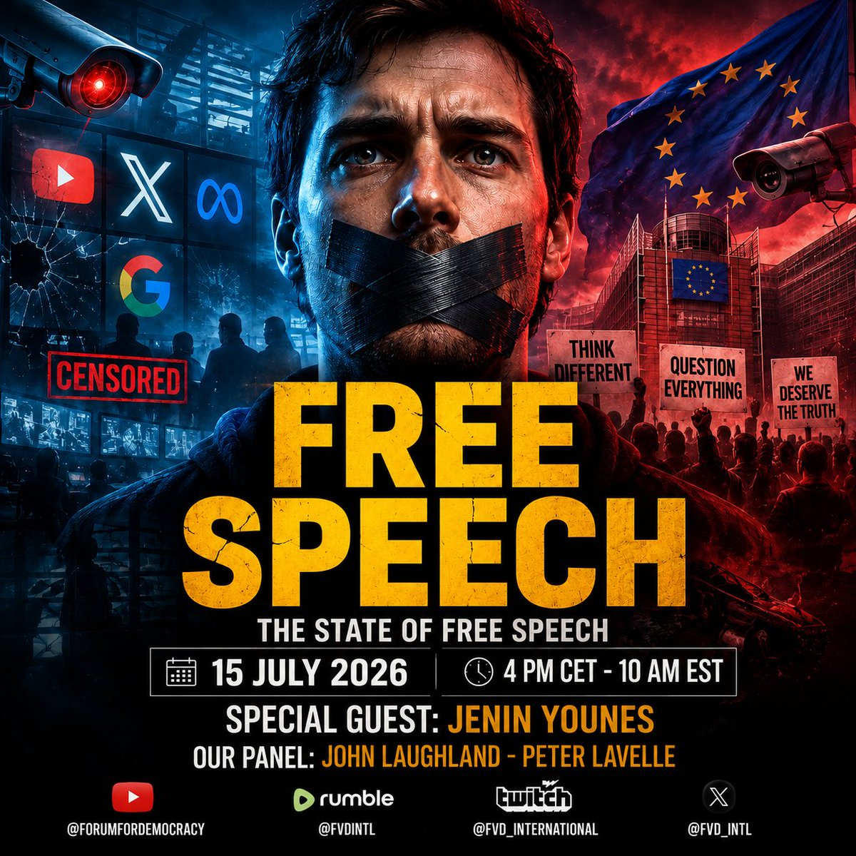 Forum for Democracy International tweet media
