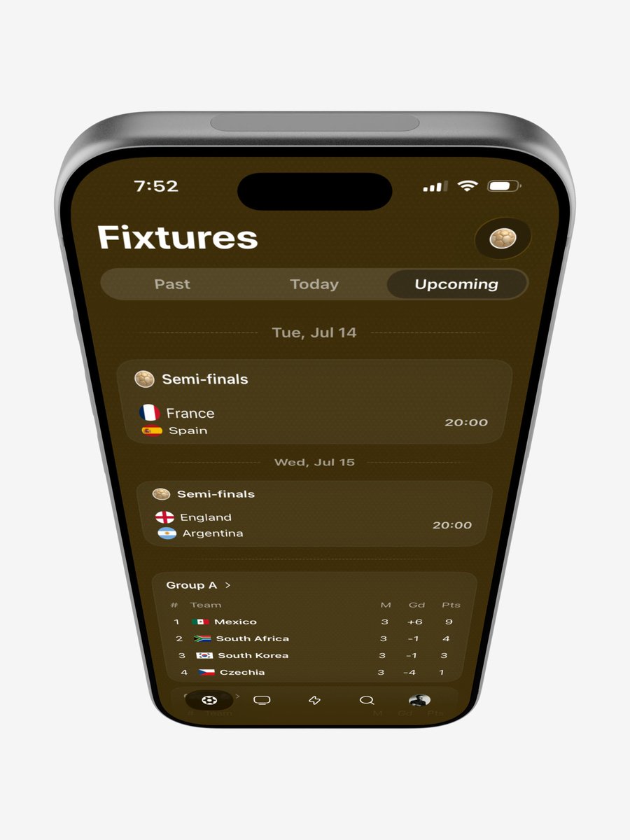 Golo_app's tweet photo. Every match. Every league. One screen.
Live scores, the stats that matter, and an AI read on the game before kickoff. Go-lo gives you the full picture, not just the number.

Go-lo. Read the game. Call it first.

Download of iOS: https://t.co/6CJvLCZpPz… https://t.co/n1mHZoLpf5