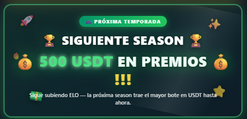 MonsterClash_w3's tweet photo. 🚀Monster Clash🚀
💰500USDT en premios en la próxima Season!!💰
Las recompensas mas 🔝!!

Regístrate y lucha por esos premios: https://t.co/Tj6p8bbBdT

#Gaming #Web3Gaming https://t.co/Dv9pvvbPcE