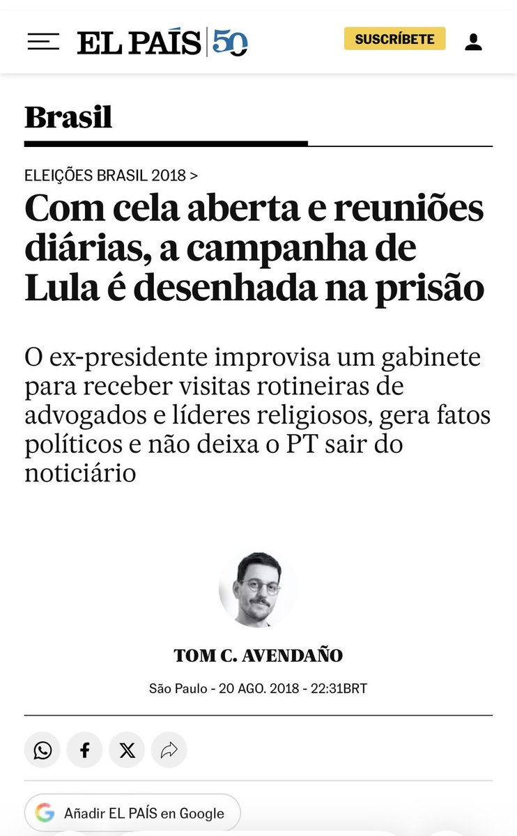 leandroruschel's tweet photo. Assim era Lula na "cadeia". https://t.co/1UJphMinXQ