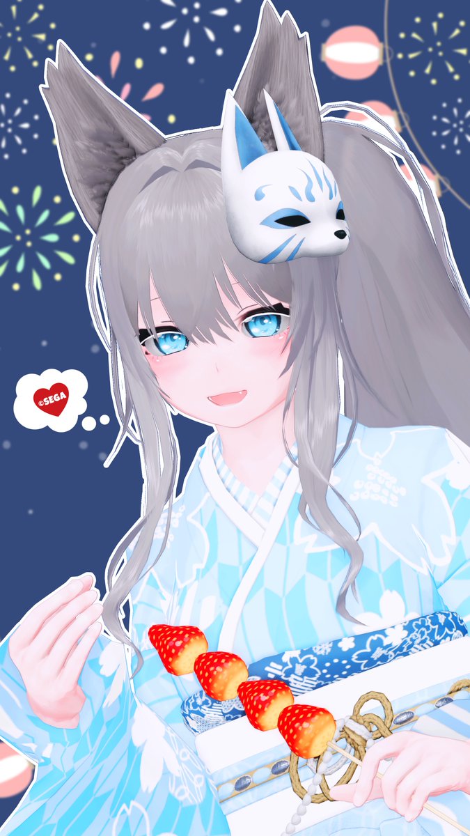 Over_tozai's tweet photo. お祭りたのしもっ.ᐟ🦊💕

#PSO2NGS_SS
#ma7ロゴ
#メンテの日なのでssを貼る https://t.co/5UexHfGdS8