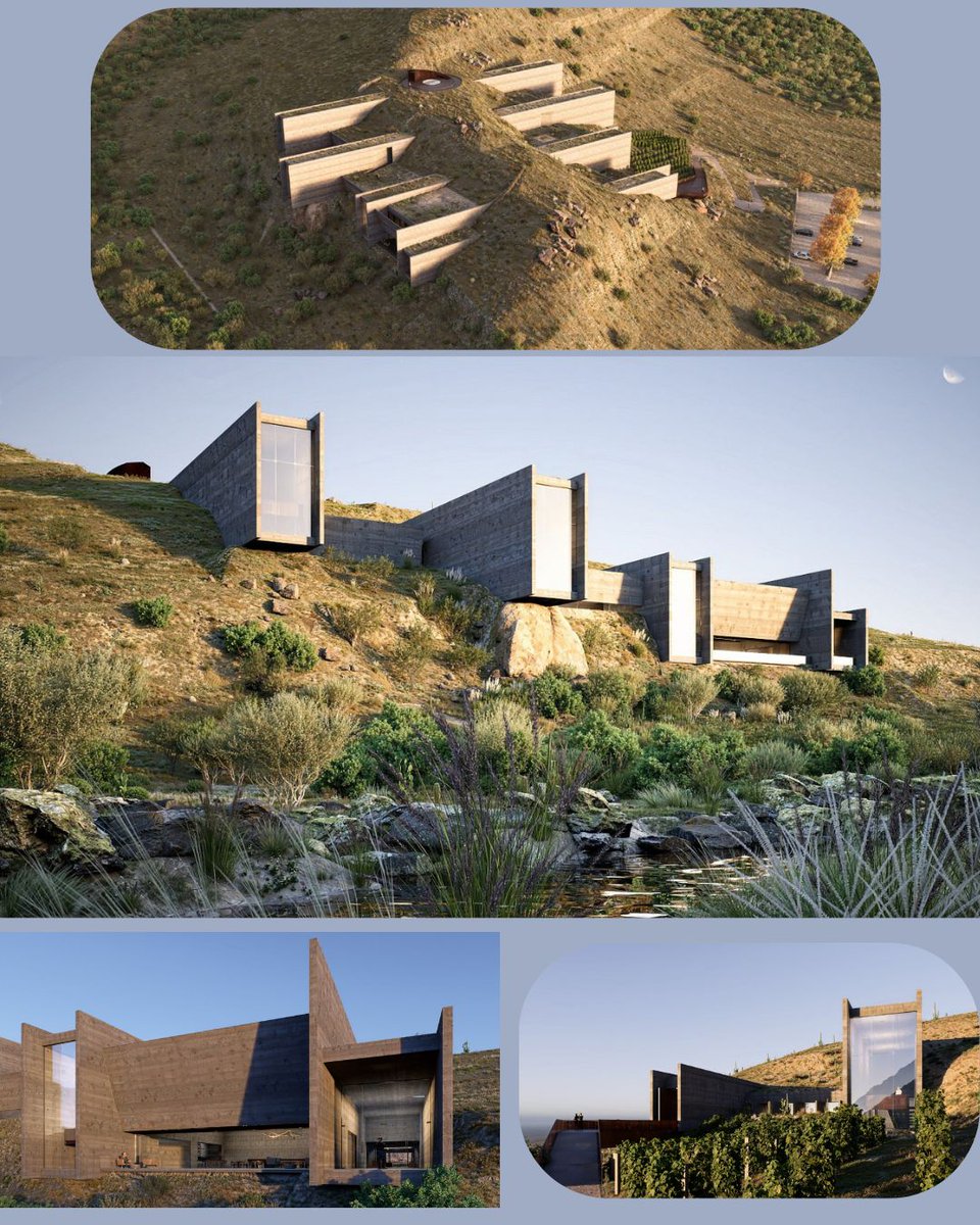 InspireliAwards's tweet photo. ✏️El terroir-Cafayate, Argentina by Camila Feldman,Santiago Brandan,Martin Alu
Read more: https://t.co/yYnWzuSdOc
🌍Argentina
University:Universidad Nacional de Tucumán,Facultad de Arquitectura y Urbanismo,Tucumán
✅Register your school/private projects at https://t.co/65gc0ReI2D https://t.co/hiT1MIFw46