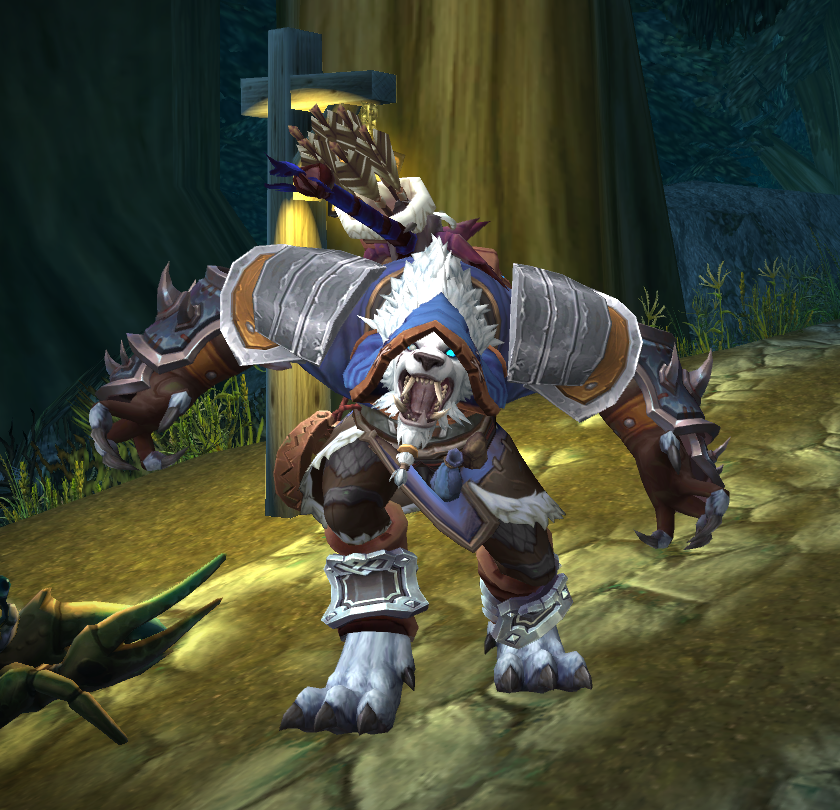 Omen_Bear's tweet photo. worgen posting 

#worgen #warcraft #transmog https://t.co/gmOuUc6ffX