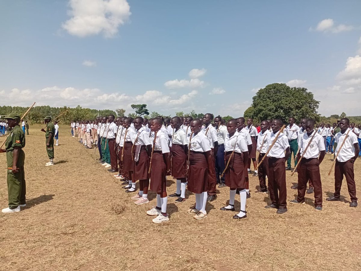 EseruPaul's tweet photo. With Continuous patriotism, we shall be raising a generation that will safeguard Ug’s Peace, Unity &amp; Prosperity. 
Thank you HE @KagutaMuseveni and commissioner patriotism Hon. @HelenSeku for entrusting me with this role. I passed them out on your behalf. Long live Mzee https://t.co/90A2lrC6Tt