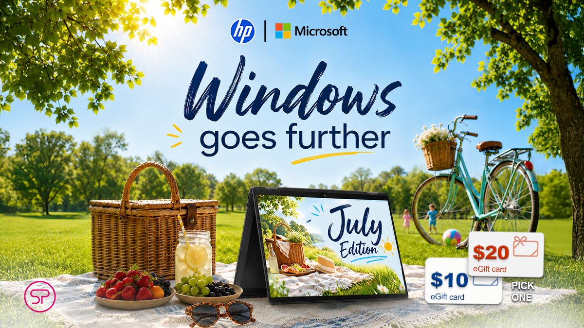 SellProApp's tweet photo. Make a splash this summer with the HP &amp; Microsoft Windows Goes Further Summer Series. LEARN about HP Windows devices for consumers from students on the go to tech-savvy professionals. Then, EARN rewards in the ProShop along the way. Stay informed &amp; cool! https://t.co/8LAmCzBehn https://t.co/MVIUZBGzlm