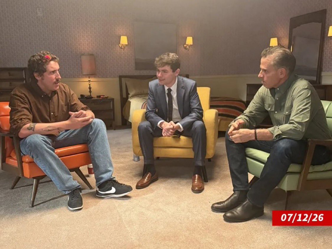 OpenSourceZone's tweet photo. Hunter Biden and Nick Fuentes sit down for a joint interview via TMZ https://t.co/bn7Z5v1lfH