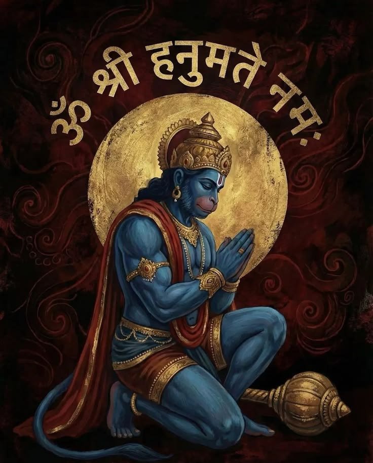 namrta27_'s tweet photo. ॐ आंजनेयाय विद्महे वायुपुत्राय धीमहि तन्नो हनुमत् प्रचोदयात् !!
ॐ हं हनुमंते नमः 🙏🚩🌼 https://t.co/EVg73DTaAG