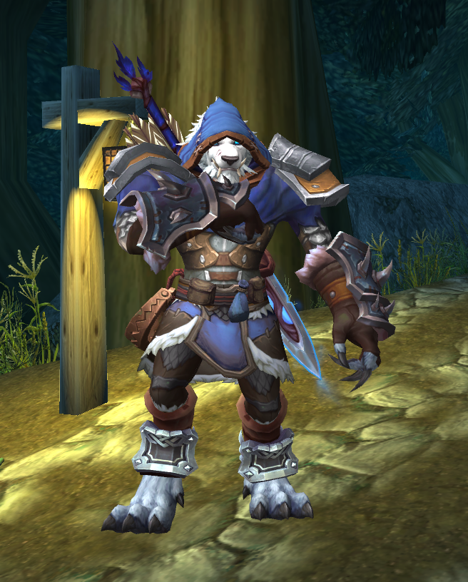 Omen_Bear's tweet photo. worgen posting 

#worgen #warcraft #transmog https://t.co/gmOuUc6ffX