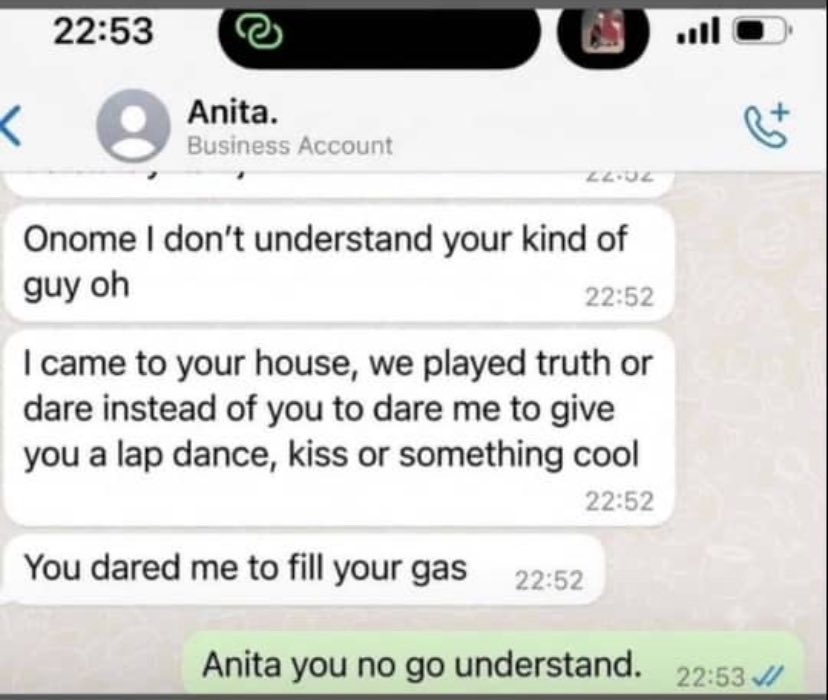 GIRANFederal26's tweet photo. Anita i swear u no go understand 😂😂 https://t.co/31rdvKADlJ