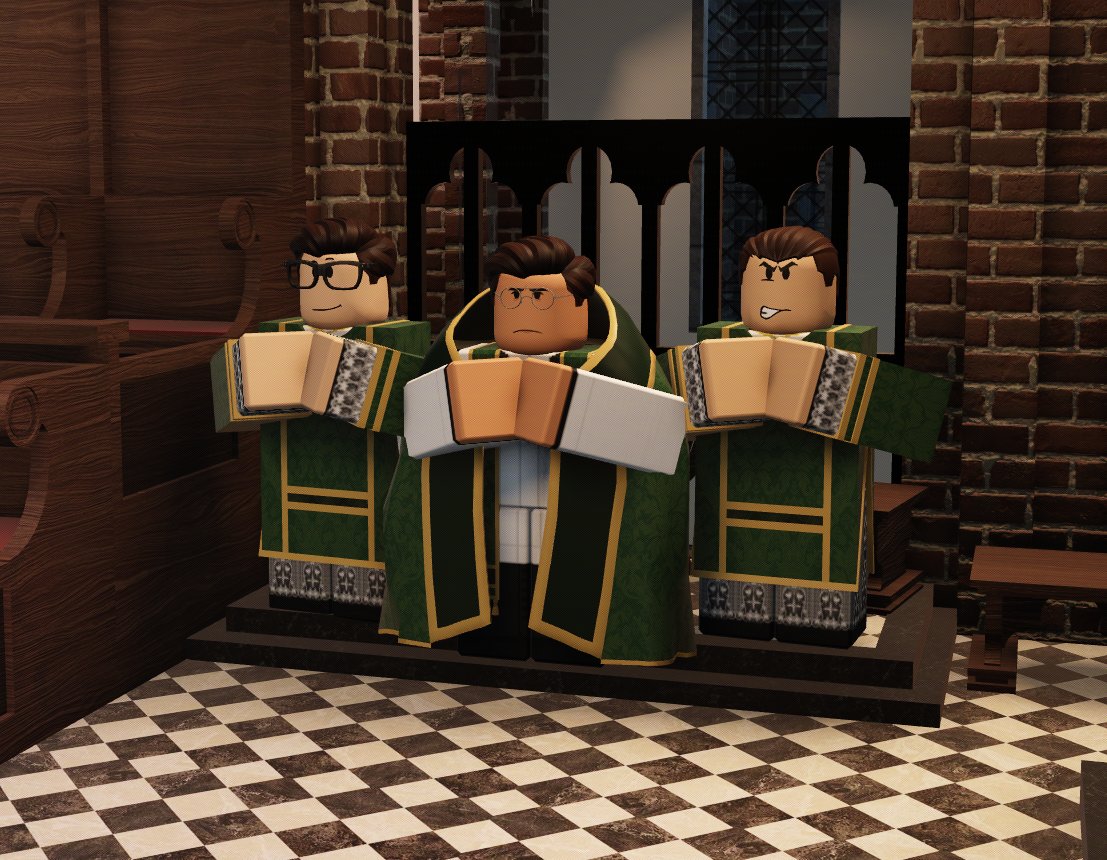 LouisdeRochfort's tweet photo. Tonight the weeks Vespers began strong with Dcn Roman as always and a new Deacon! Dcn. Francisco was ordained this afternoon and flew to London for our vespers! We have a new Deacon, Deo Gratias https://t.co/dYuOnjLZOj