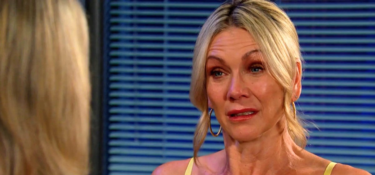 SoulKirk's tweet photo. Kristen is desperate &amp; asks Marlena for help ... #Days https://t.co/qzfApjnF5u