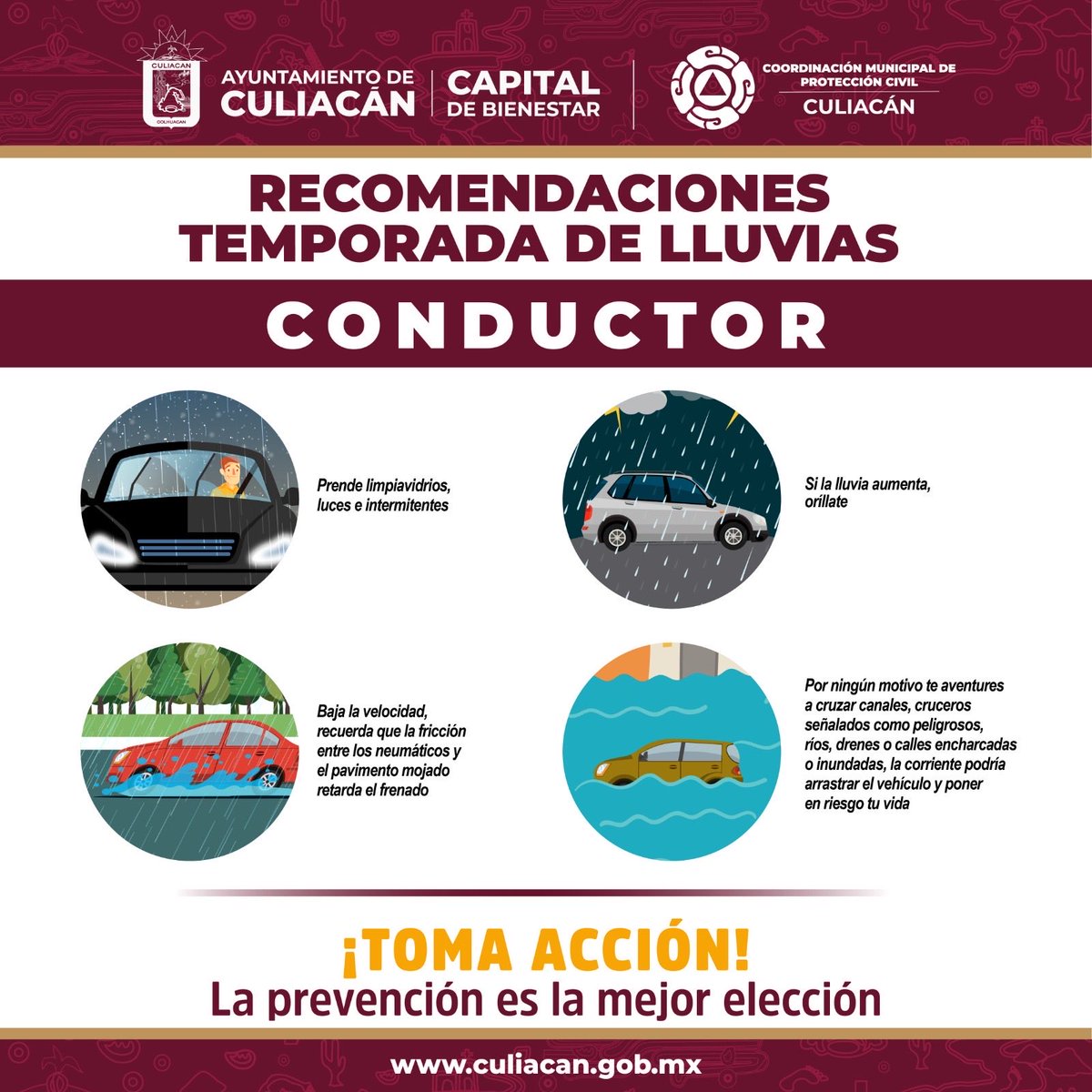 PC_Cln_'s tweet photo. En esta temporada de lluvias, conducir con precaución puede marcar la diferencia.   🚗🌧️ https://t.co/PxdKZfFQNo