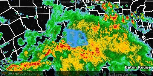VortexWXMarkets's tweet photo. 🌊 Flash Flood Warning for Sabine &amp; San Augustine counties TX through 2:45pm CDT. Heavy rain risk is real—track how the odds shift free during beta at https://t.co/hqtMDrQpgx #TX #FlashFlood https://t.co/Rwmwvzp9Z1