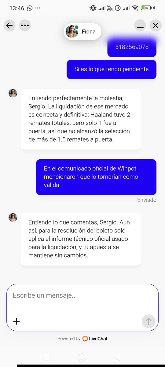 Serge_RJ's tweet photo. @ChapitoApuestas Bro eso dicen en el chat, está raro https://t.co/F9iDoDJjT2
