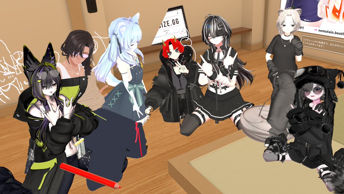 melch_vrc's tweet photo. ちょーたのしかった！みんなさんきゅー https://t.co/a6N0rnBNIn
