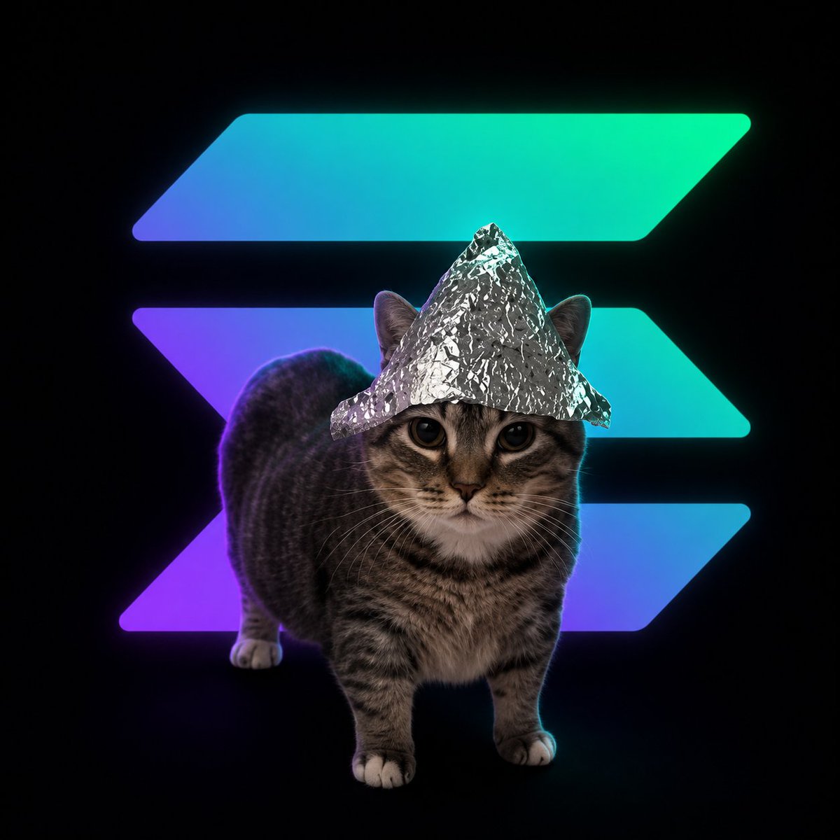 pcatpf's tweet photo. One thing to consider, 

Last week toly used the psyopcat meme, this week the Solana account and Phantom account

Psyop cat is becoming the Solana cat

Billions will be psyoped https://t.co/3mwvEQ4zO8